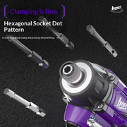 Parafusadeira de Impacto Profissional sem Fio 16V com Motor Brushless, Luz de Trabalho LED Sem Sombras, Múltiplas Velocidades, Alto Torque e Ferramenta Elétrica OEM