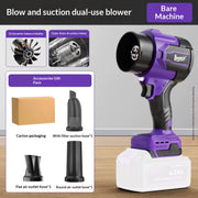 Boret 21V Cordless 2-in-1 Air Blower & Vacuum – Powerful 16N Blowing Force