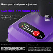 Boret 21V Cordless 2-in-1 Air Blower & Vacuum – Powerful 16N Blowing Force