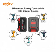 Professional Cross-Brand Battery Adapter for 20V Cordless Tool Batteries